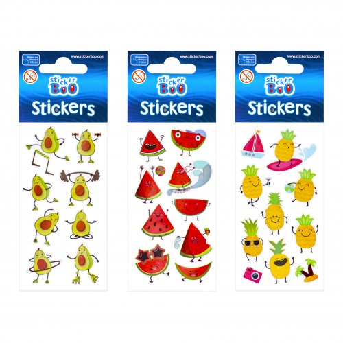 FRUIT BOO STICKERS
