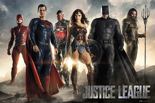 DC Comics Justice League Movie All Characters