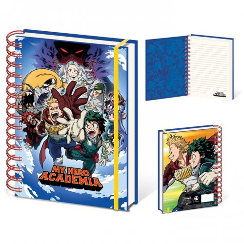 MY HEROACADEMIA (REACH FOR IT) A5 WIRO NOTEBOOK