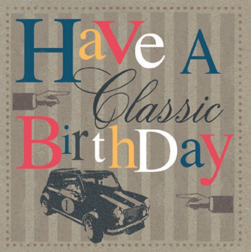 HAVE A CLASSIC BIRTHDAY (ΑΝΤΡΑΣ)
