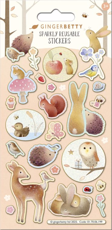 GINGER BETTY MAXI STICKERS