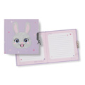 DIARY WITH LOCK RABBIT