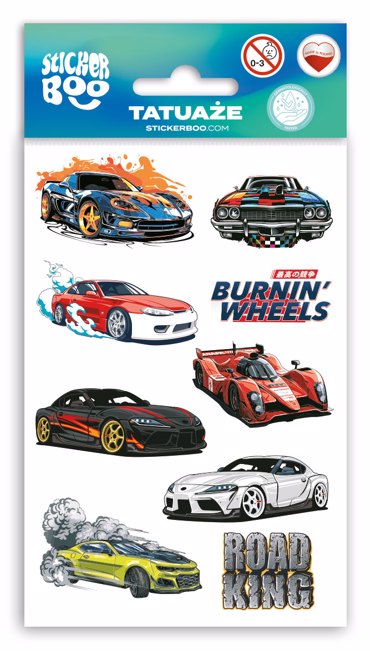 TATTOO 100Χ175 CARS