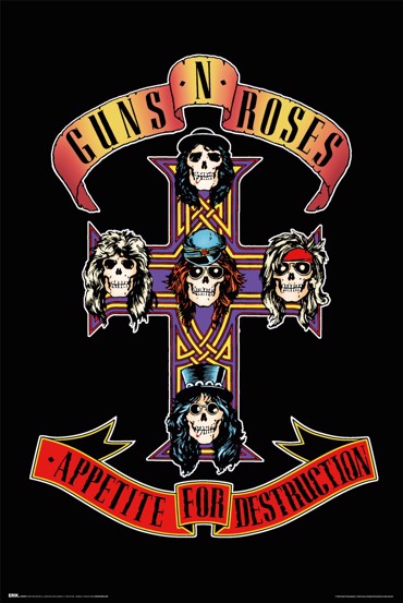 GUNS N ROSES APPETITE FOR DESTRUCTION