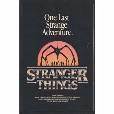 STRANGER THINGS 5 (THE MIND FLYER POSTER)