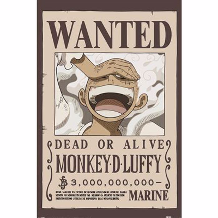 ONE PIECE (WANTED LUFFY)