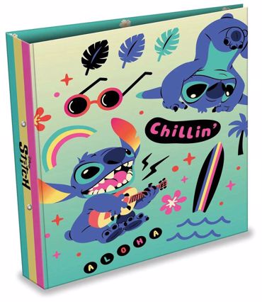 LILO & STITCH (ACID POPS) RING BINDER