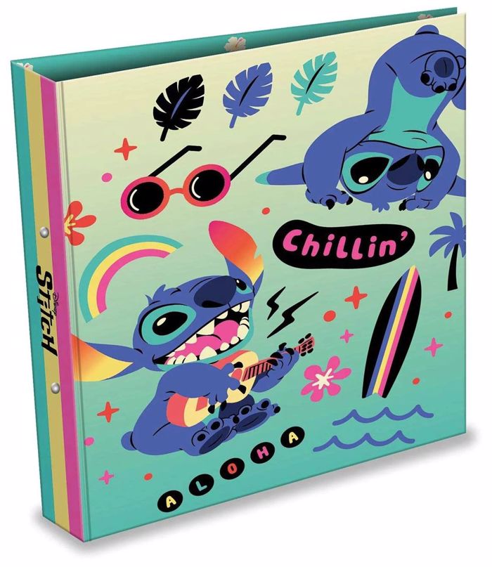 LILO & STITCH (ACID POPS) RING BINDER