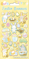 EASTER BANNIES MAXI STICKERS