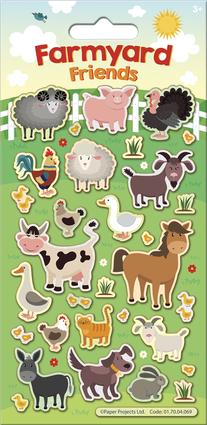 FARMYAD FRIENDS MAXI STICKERS