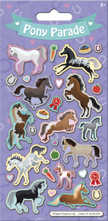 PONY PARADE MAXI STICKER