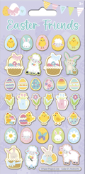 EASTER FRIENDS MAXI STICKERS
