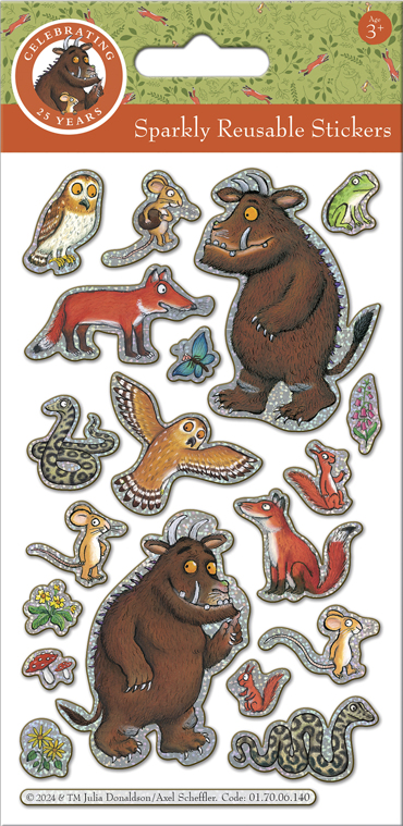 THE GRUFFALO 25TH ANNIVERSARY MAXI STICKER