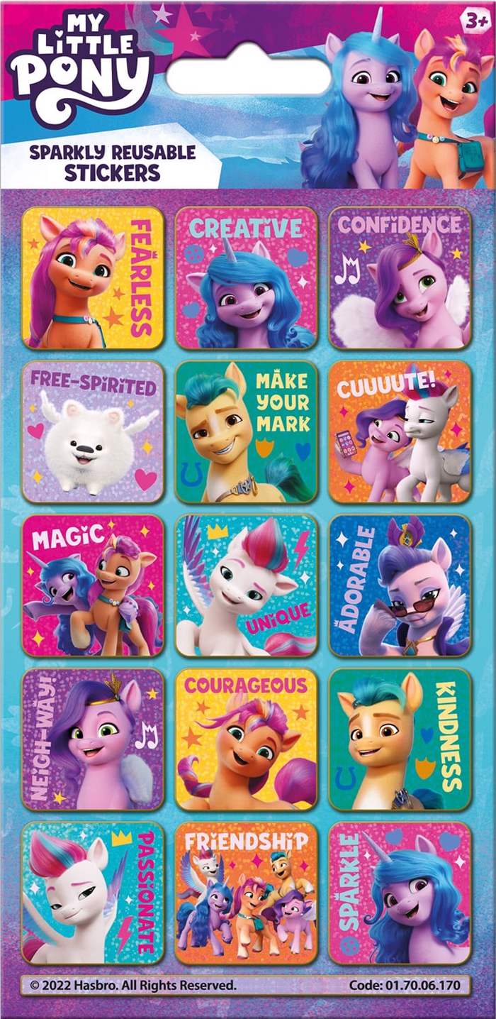 MY LITTLE PONY MAXI STICKERS