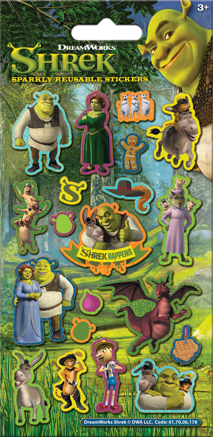 SHREK MAXI STICKER