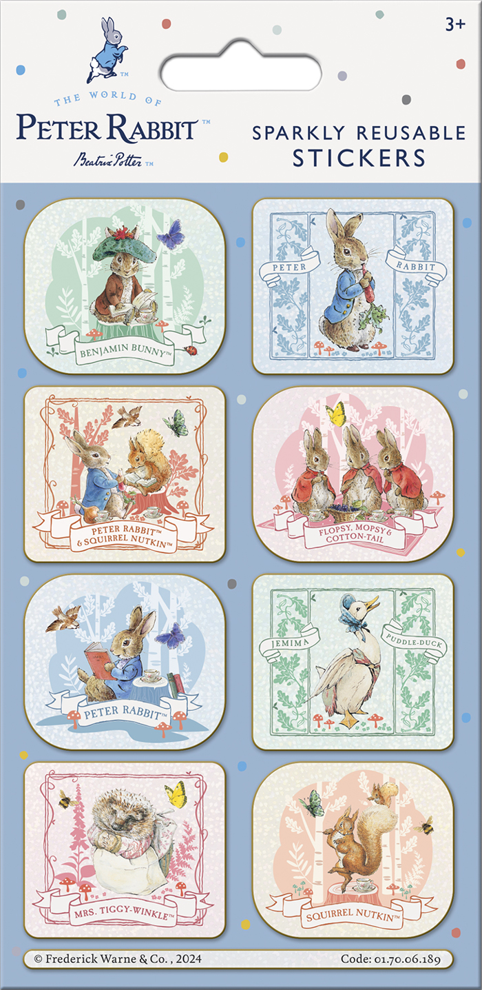 PETER RABBIT POTRAITS MAXI STICKERS
