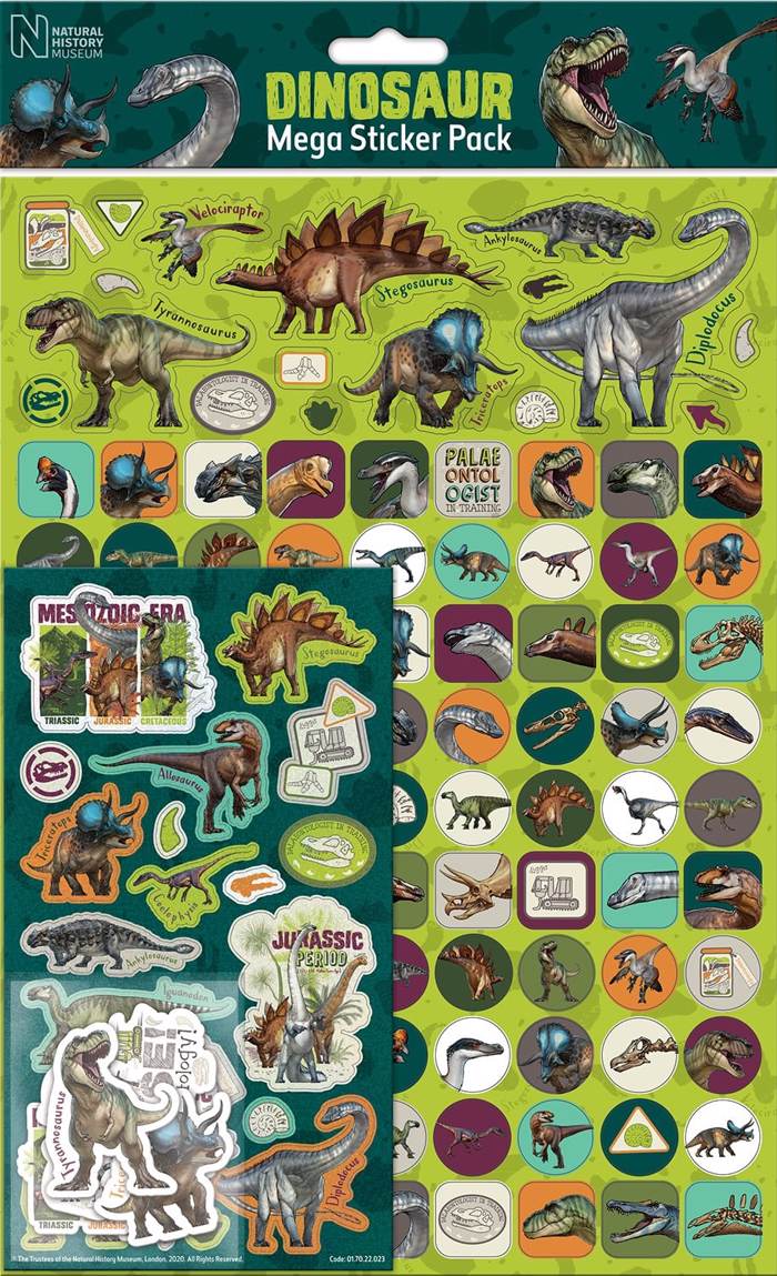 DINOSAUR MEGA PACK STICKER