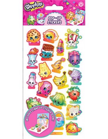 POP UP STICKERS SHOPKINS