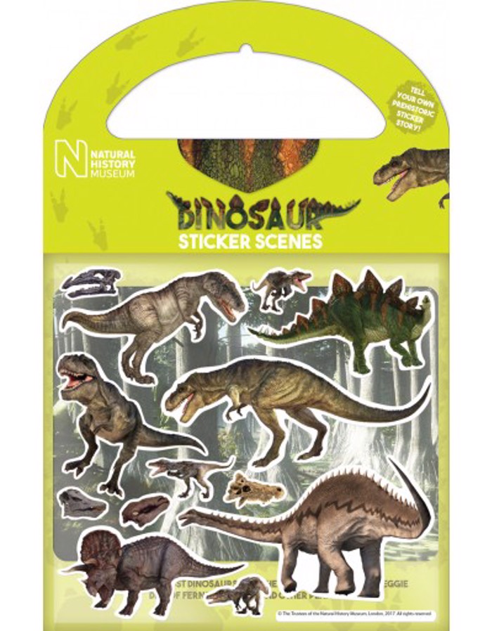 NATURAL HISTORY MUSEUM DINOSAURS STICKER