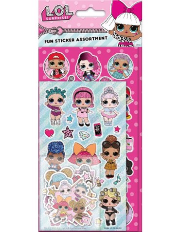 LOL SURPRISE  ASSORTMENT STICKERS
