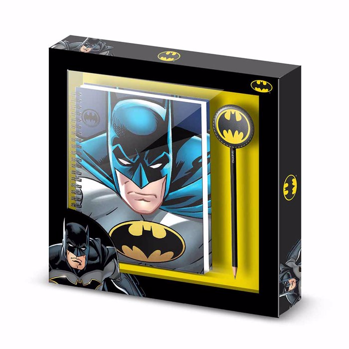 BATMAN NOTEBOOK & PENCIL