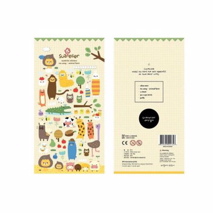 ANIMAL FARM SUATERIER STICKERS
