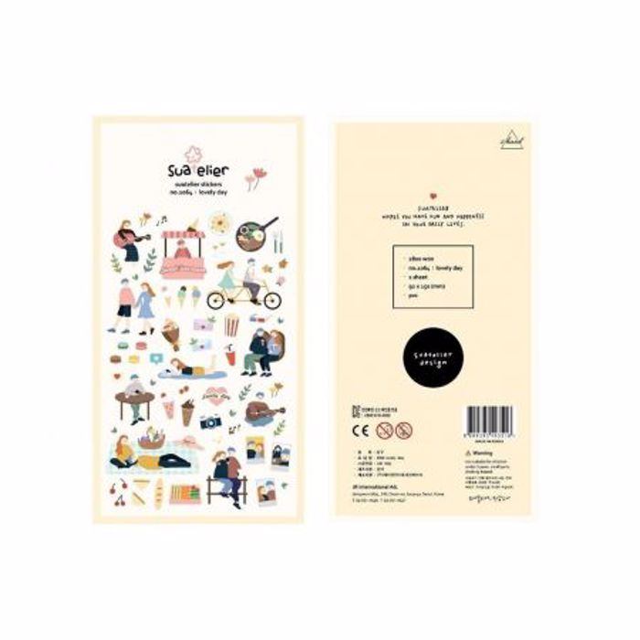 LOVELY DAY SUATERIER STICKERS
