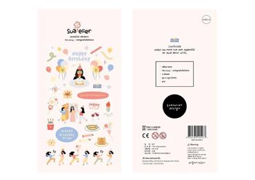 CONGRATULATIONS SUATERIER STICKERS