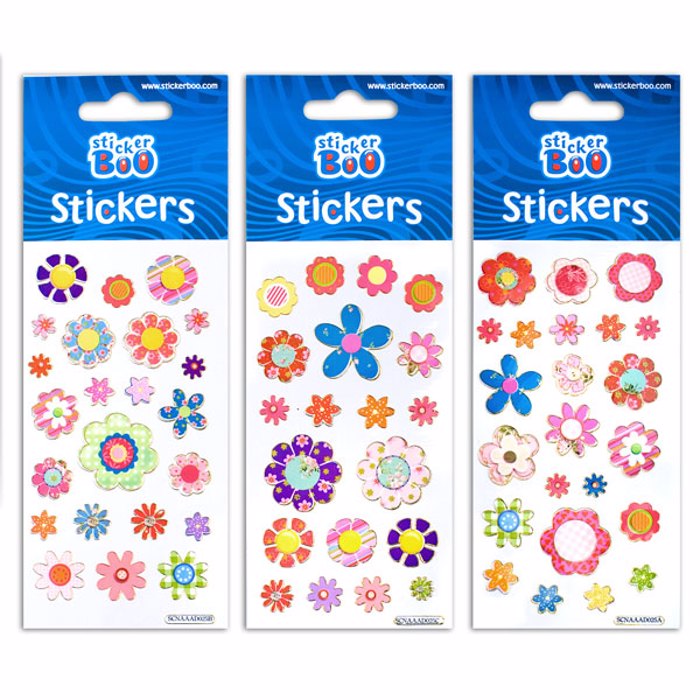 STICKER BOO FLOWERS 