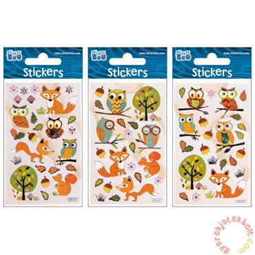 STICKER BOO OWLS SILVER