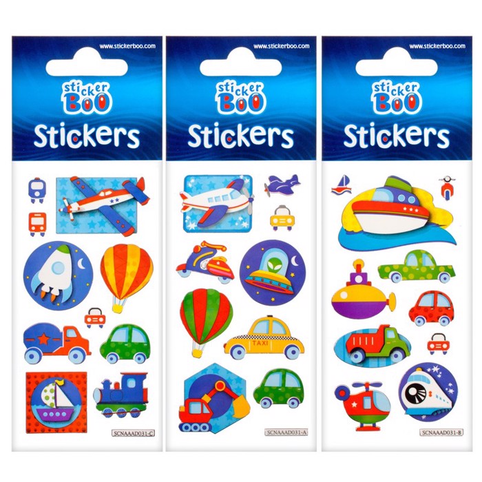 STICKER BOO VEHICLES