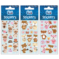 STICKER BOO BEARS 3 SILVER