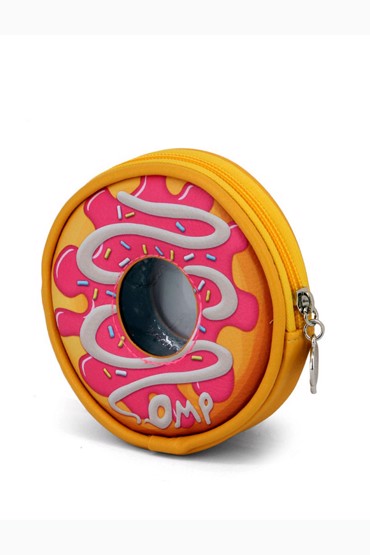 ΠΟΡΤΟΦΟΛΑΚΙ DONUTS ΚΙΤΡΙΝΟ