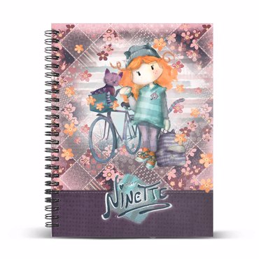 ΤΕΤΡΑΔΙΟ Α4 NINETTE ΠΟΔΗΛΑΤΟ