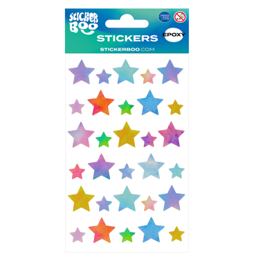 EPOXY STICKERS ΒΟΟ STARS