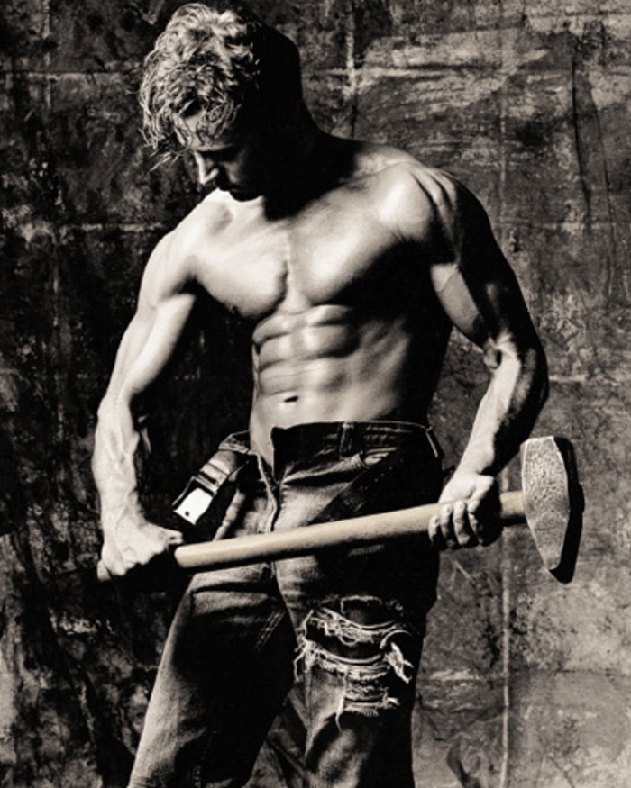 MAN AT WORK(RED)