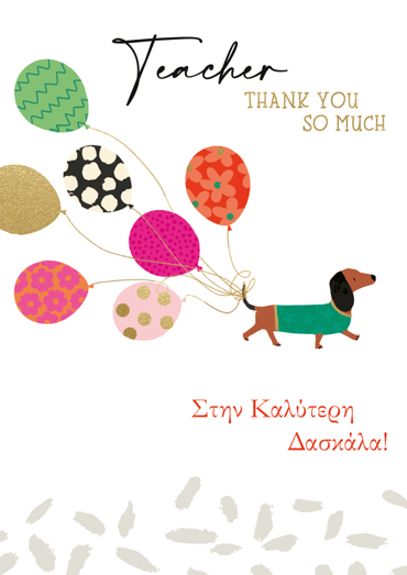 ΣΤΗΝ ΚΑΛΥΤΕΡΗ ΔΑΣΚΑΛΑ!