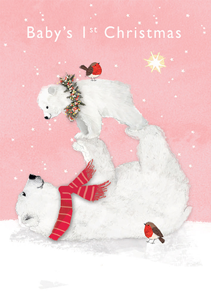 BABY'S 1st CHRISTMAS (girl)