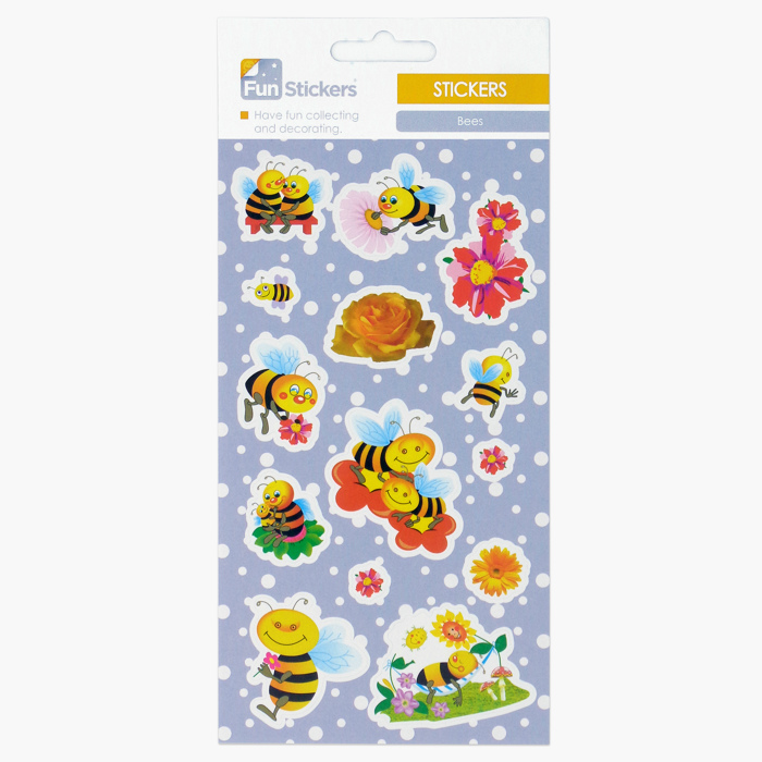 BEES FUN STICKERS