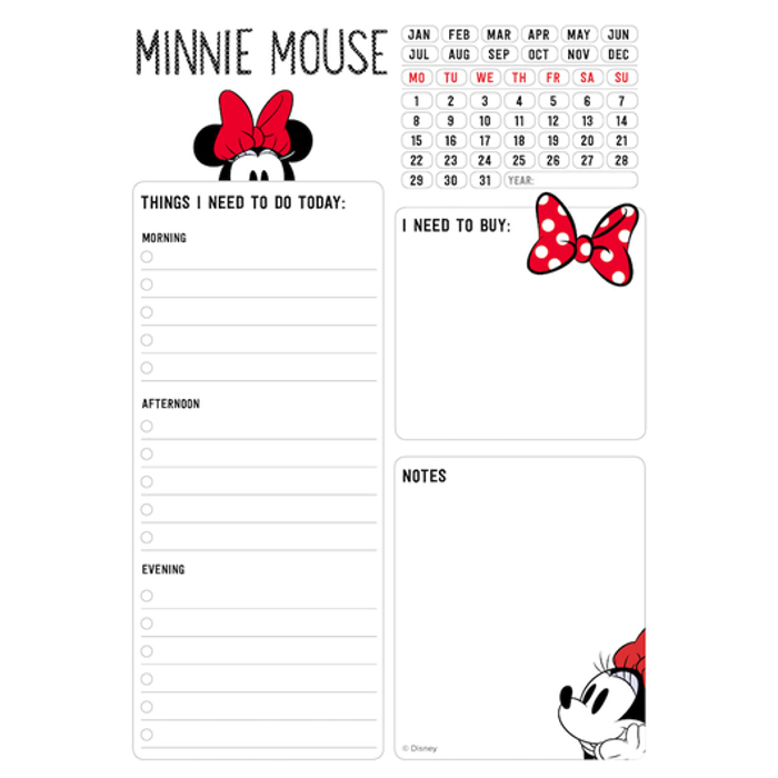  NOTEPAD MINNIE MOUSE
