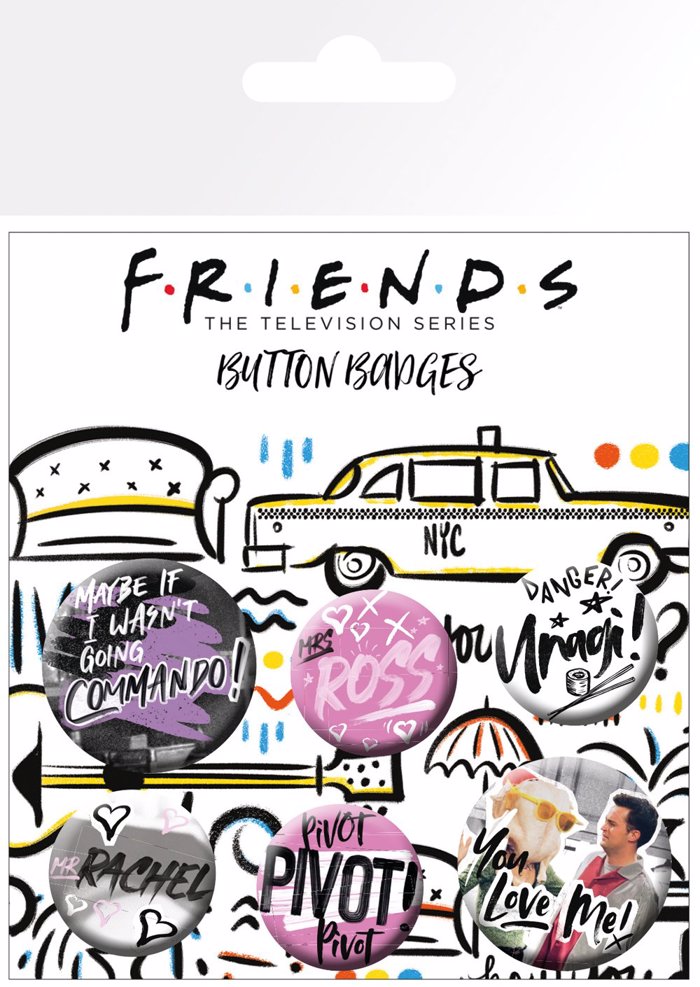 SET KONKARDES FRIENDS DOODLE