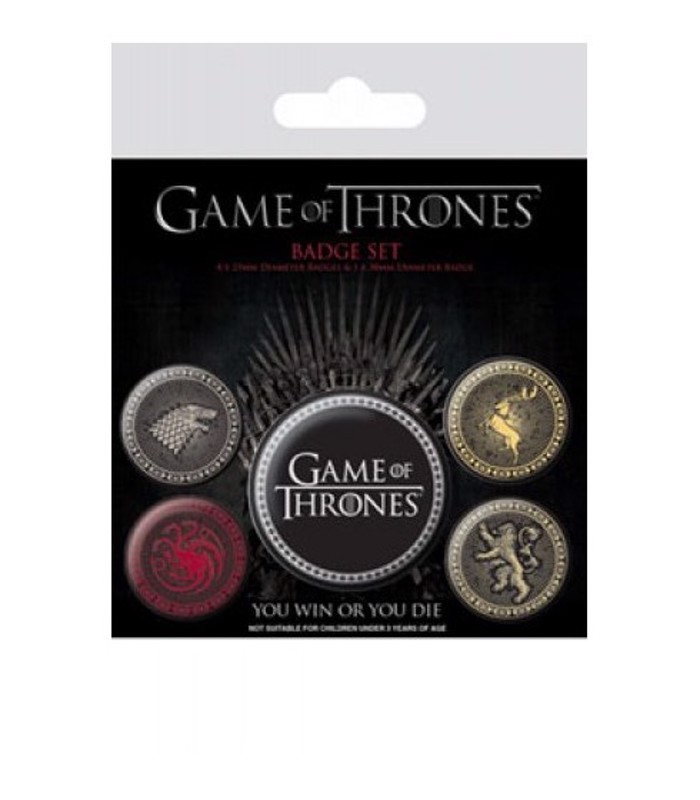 SET KONKARDES GAMEOF THRONES (THE FOUR GREAT HOUSES)