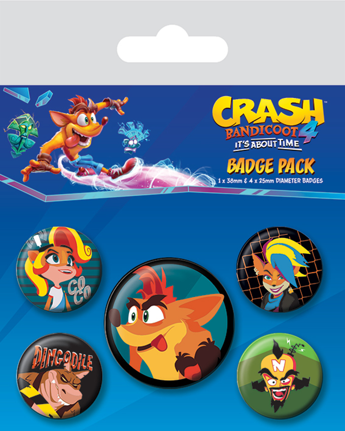 SET KONKARDES CRASH BANDICOOT 4