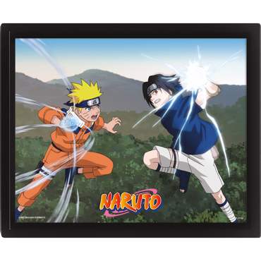 NARUTO (A CLASH OF POWER) 3D FRAMED