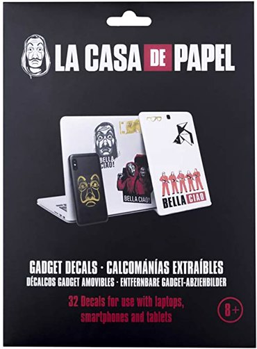 GADGET DECALS LA CASA DE PAPEL