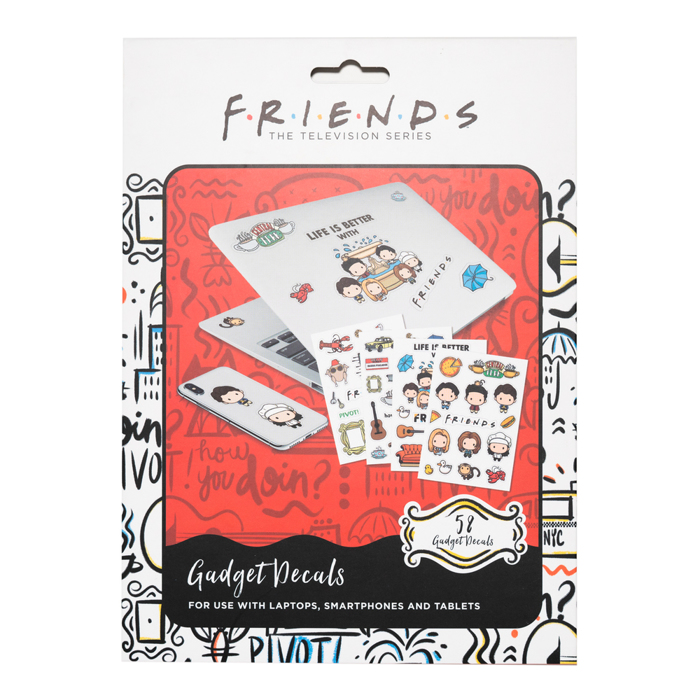 TECH STICKERS FRIENDS 