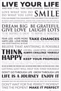 LIVE YOUR LIFE