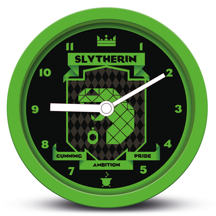 DESK CLOCK HARRY POTTER (SLYTHERIN)