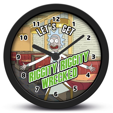 DESK CLOCK RICK AND MORTY