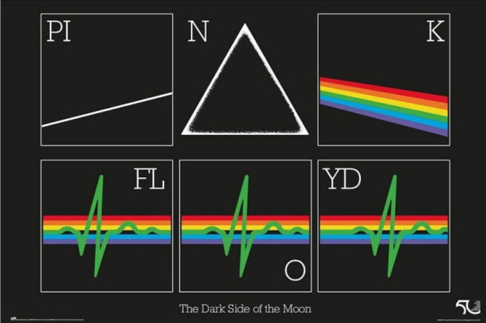 PINK FLOYD THE DARK SIDE OF THE MOON AFISA 61X91,5